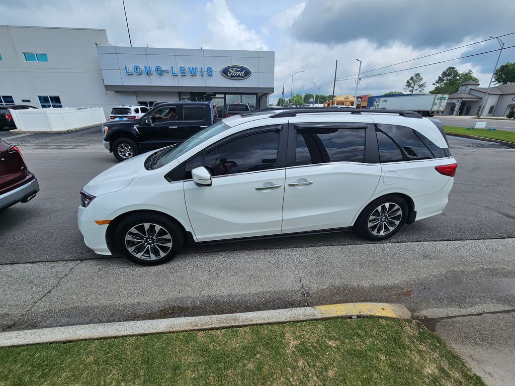 White 2023 Honda Odyssey EX-L FWD Minivan Front-Wheel Drive Automatic