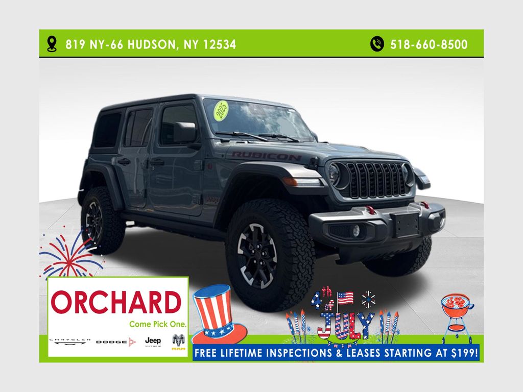 Anvil Clear Coat 2025 Jeep Wrangler SUV / Crossover Four-Wheel Drive 8-Speed Automatic