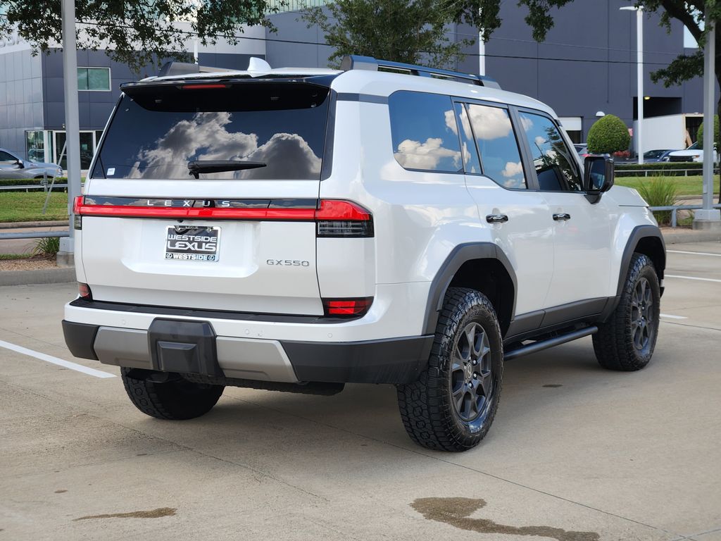 2024 Lexus GX 550 Overtrail White at Westside Lexus