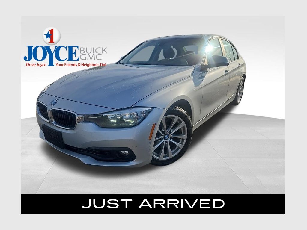 Glacier Silver Metallic 2016 BMW 3 Series Sedan All-Wheel Drive 8-Speed Automatic