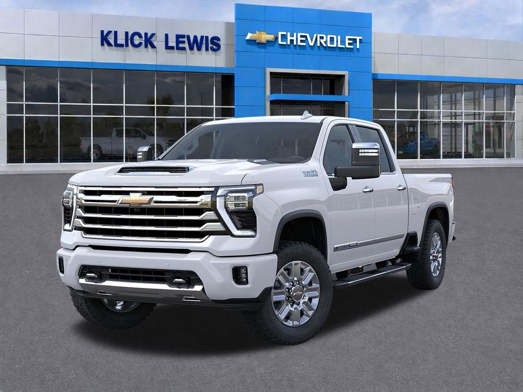 2026 Chevrolet Silverado 2500HD High Country White at Klick Lewis Buick Chevrolet