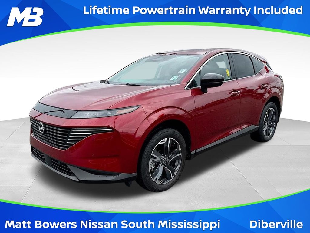 Red (Scarlet Ember Tintcoat) 2025 Nissan Murano SUV / Crossover All-Wheel Drive 9-Speed Automatic