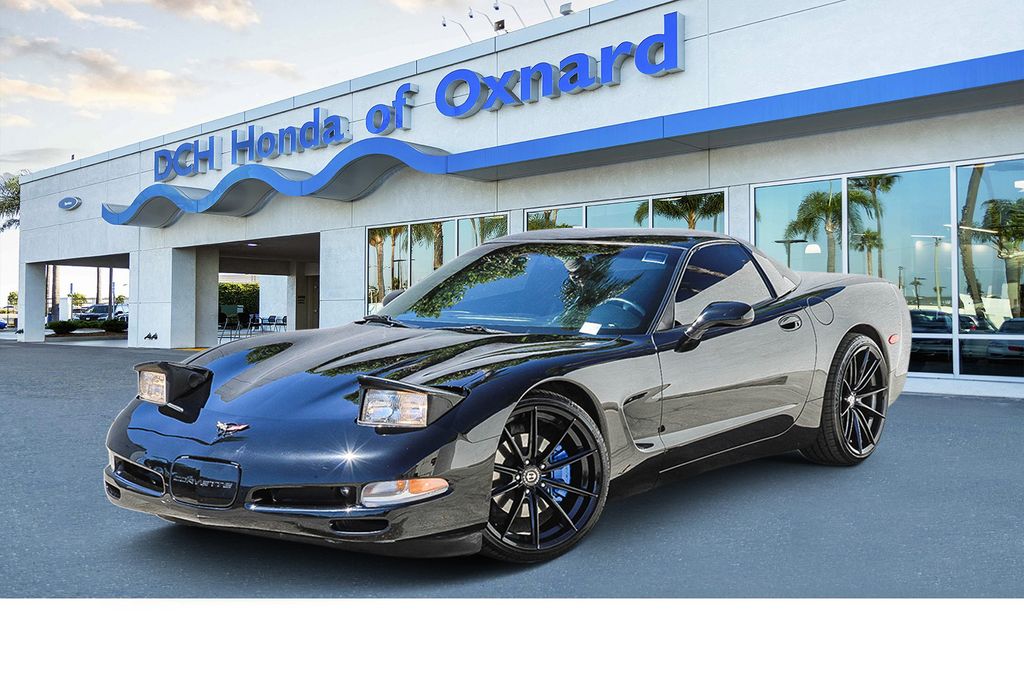Black 1997 Chevrolet Corvette Coupe Rear-Wheel Drive 4-Speed Automatic