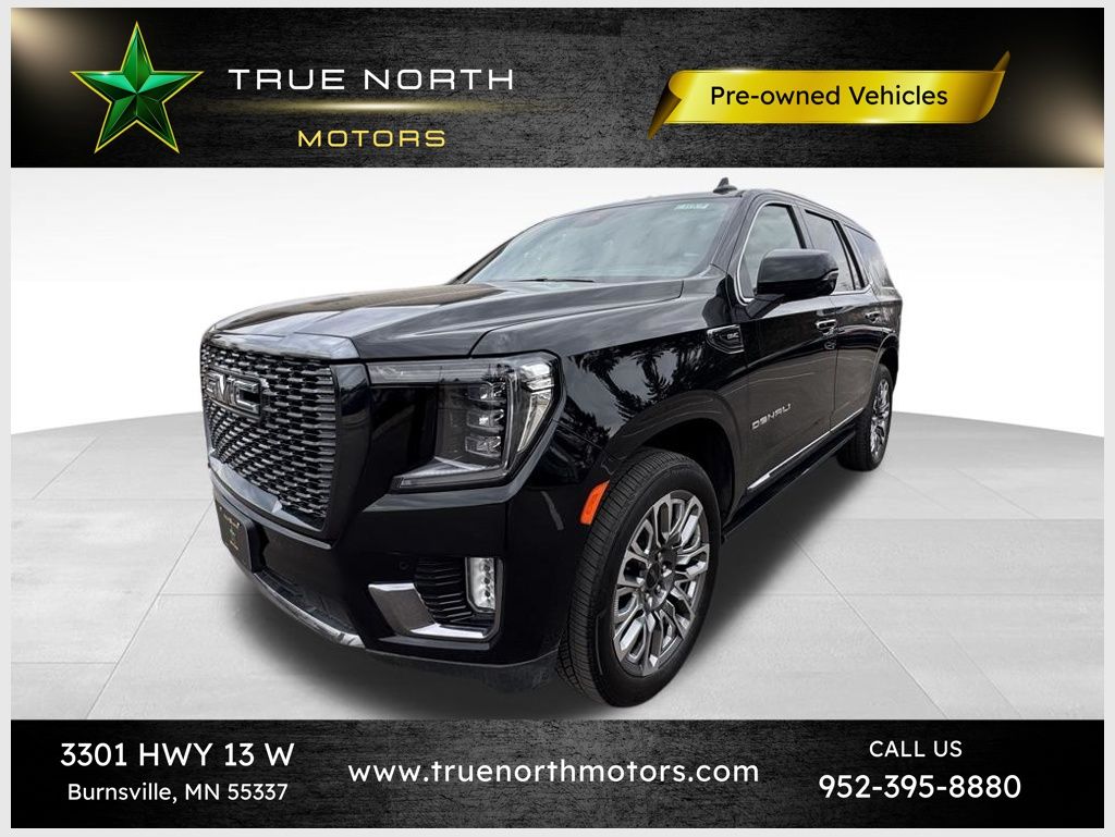 Onyx Black 2023 GMC Yukon Denali Ultimate 4WD SUV / Crossover Four-Wheel Drive