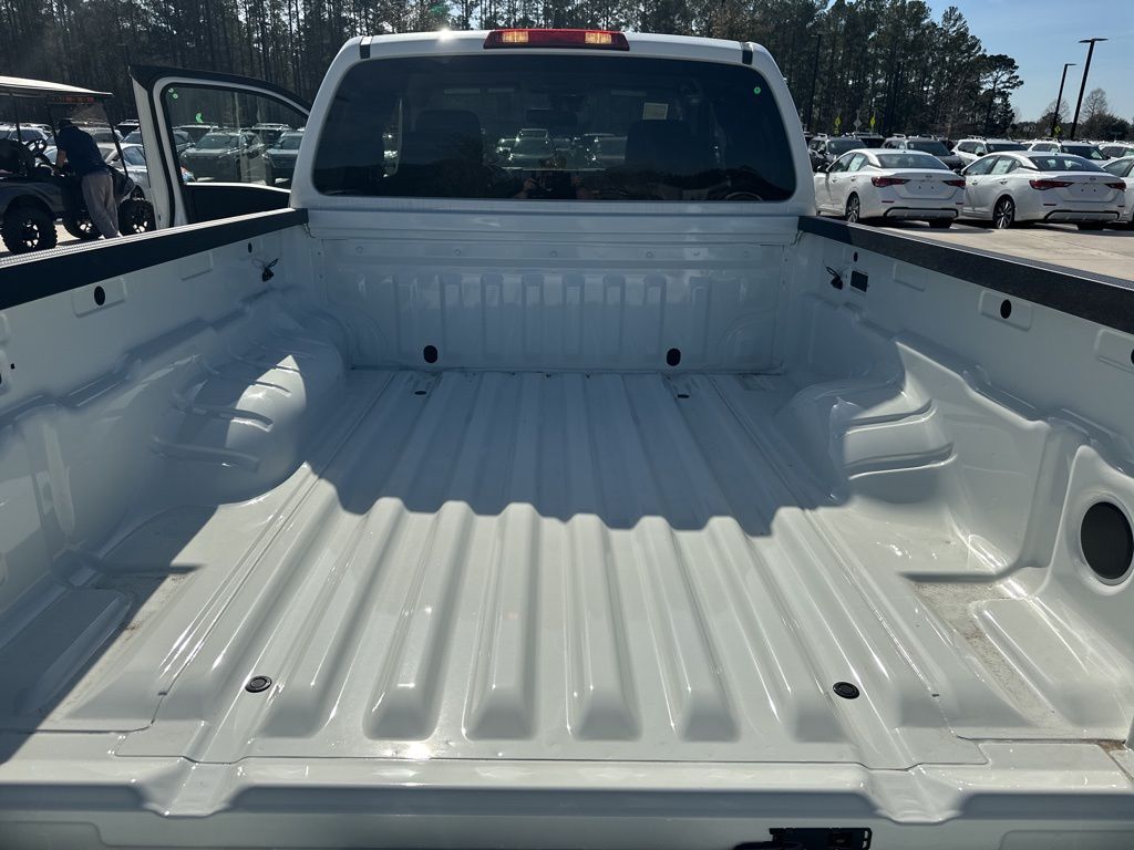 2025 Glacier White Nissan Frontier SV RWD Truck