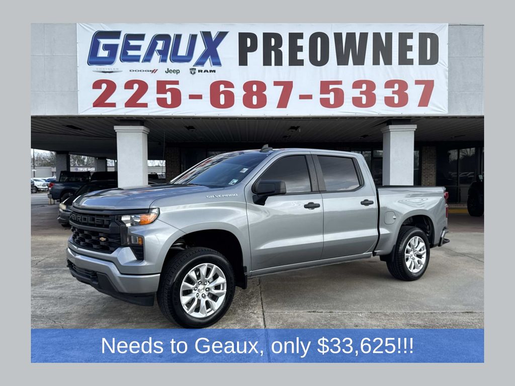 2024 Chevrolet Silverado 1500 Custom Crew Cab RWD