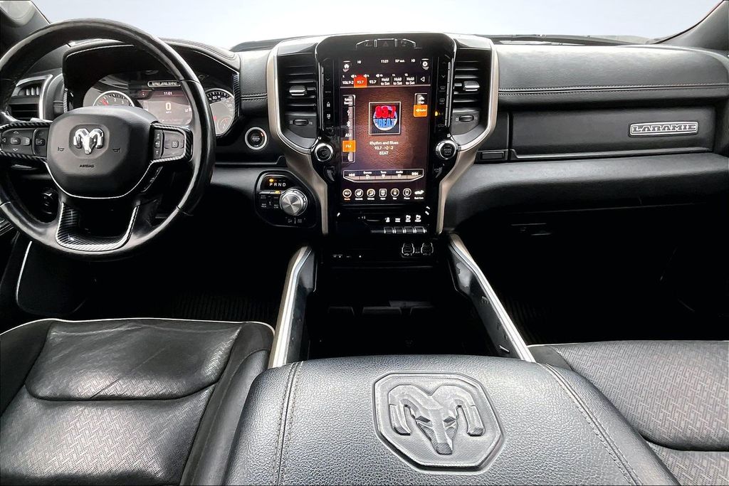 2019 Ram 1500 Laramie Gray at Texan Dodge Chrysler Jeep Ram