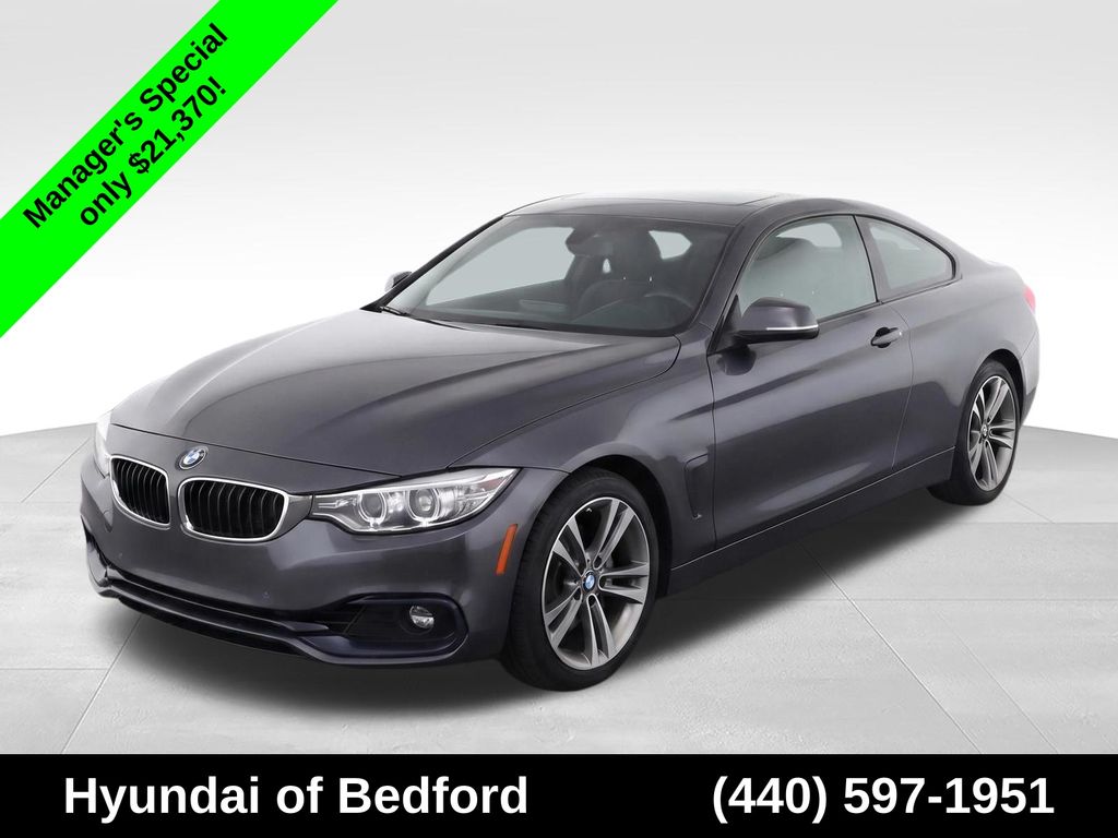 Mineral Gray Metallic 2018 BMW 4 Series Coupe All-Wheel Drive 8-Speed Automatic