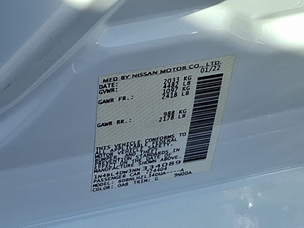 2022 Nissan Altima SV 27