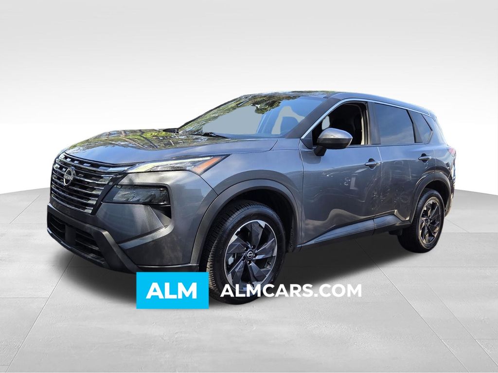 Gray (Gun Metallic) 2025 Nissan Rogue SV FWD SUV / Crossover Front-Wheel Drive Continuously Variable Transmission