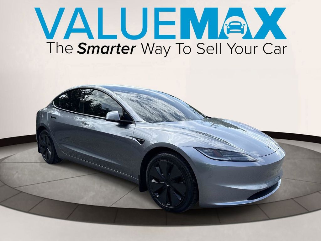 Silver 2026 Tesla Model 3 Premium AWD Sedan All-Wheel Drive 1-Speed Automatic