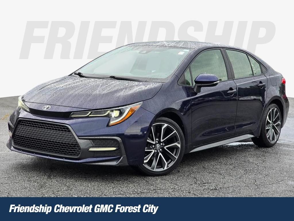 Blueprint 2020 Toyota Corolla SE FWD Sedan Front-Wheel Drive Continuously Variable Transmission