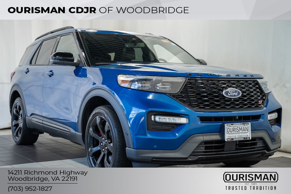 Atlas Blue Metallic 2020 Ford Explorer SUV / Crossover All-Wheel Drive Automatic