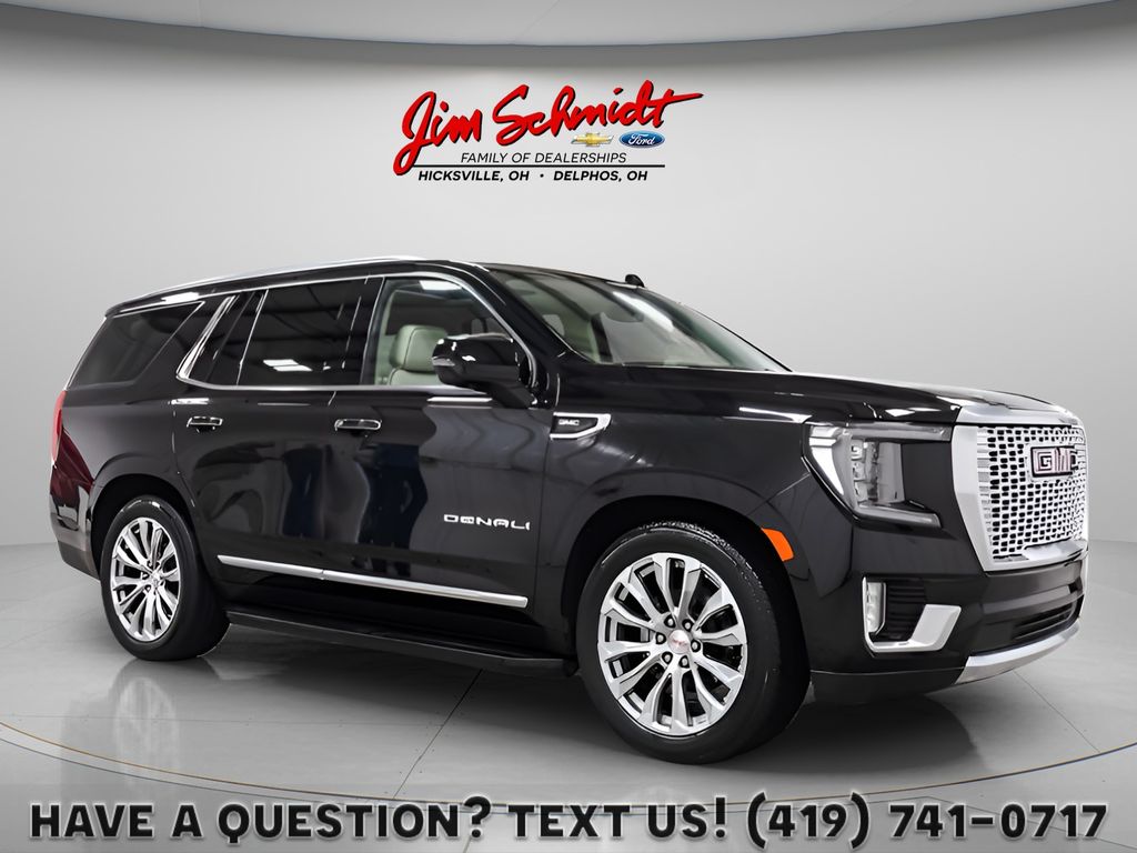 Onyx Black 2024 GMC Yukon SUV / Crossover Four-Wheel Drive
