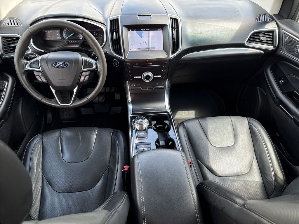 2019 Ford Edge Titanium Red at Community Kia
