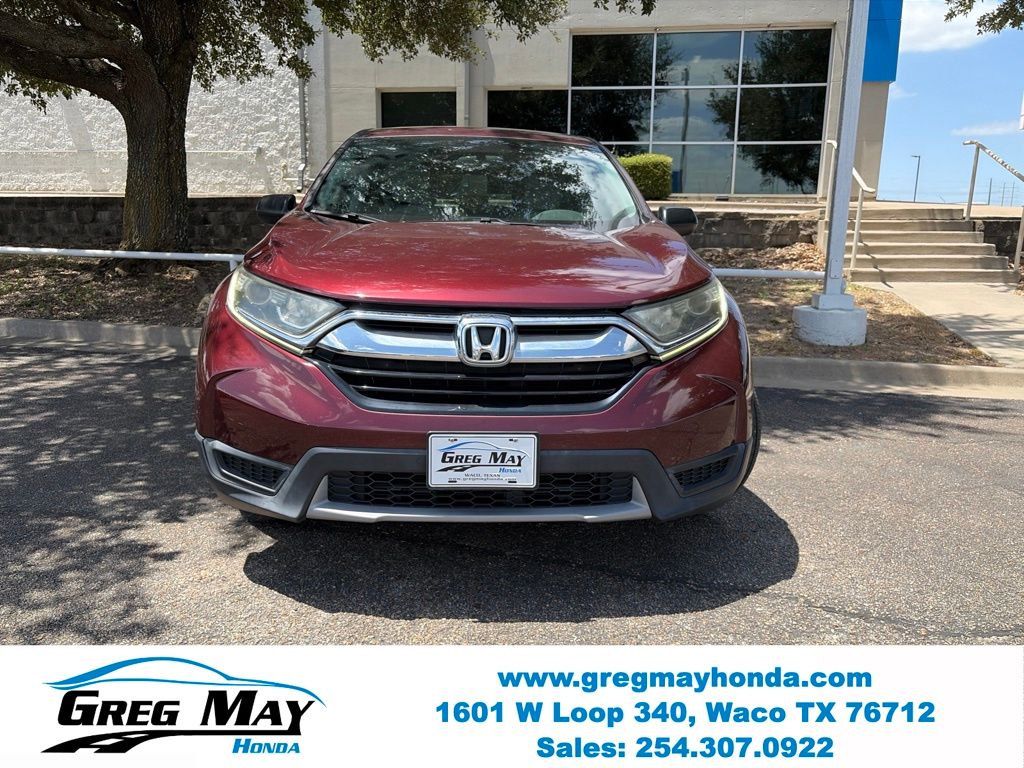 2018 Honda CR-V LX Red at Greg May Honda