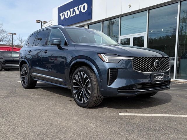 Blue 2025 Volvo XC90 B6 Plus Bright Theme 7-Passenger AWD SUV / Crossover All-Wheel Drive Automatic