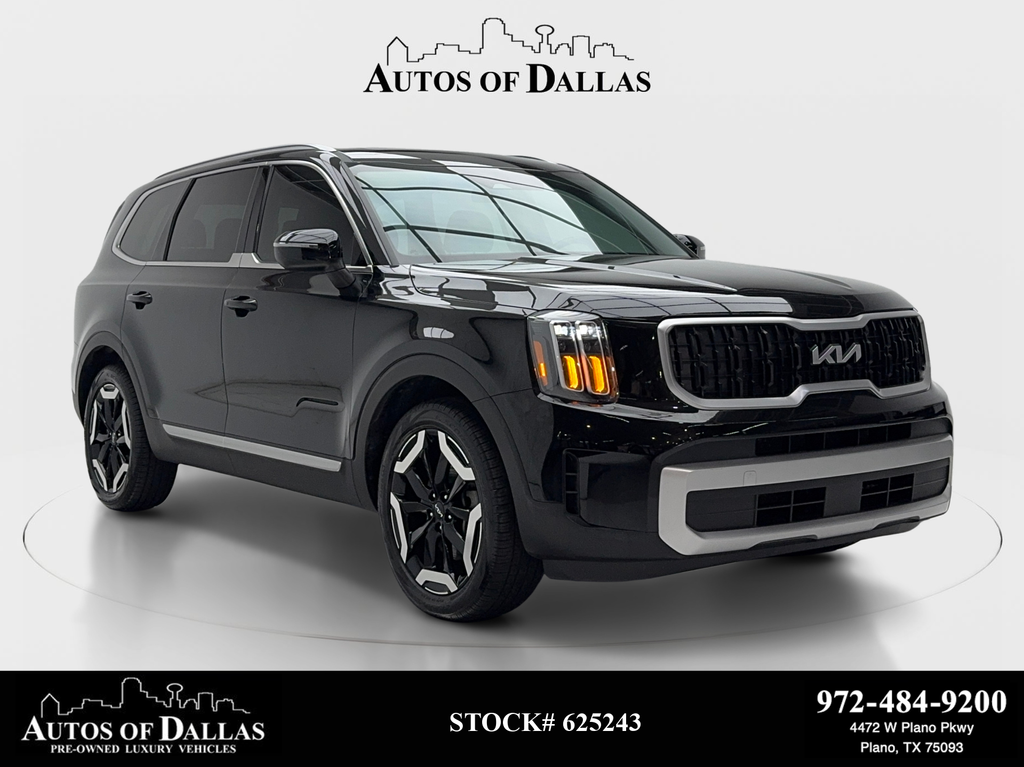 Ebony Black 2025 Kia Telluride SUV / Crossover Front-Wheel Drive 8-Speed Automatic