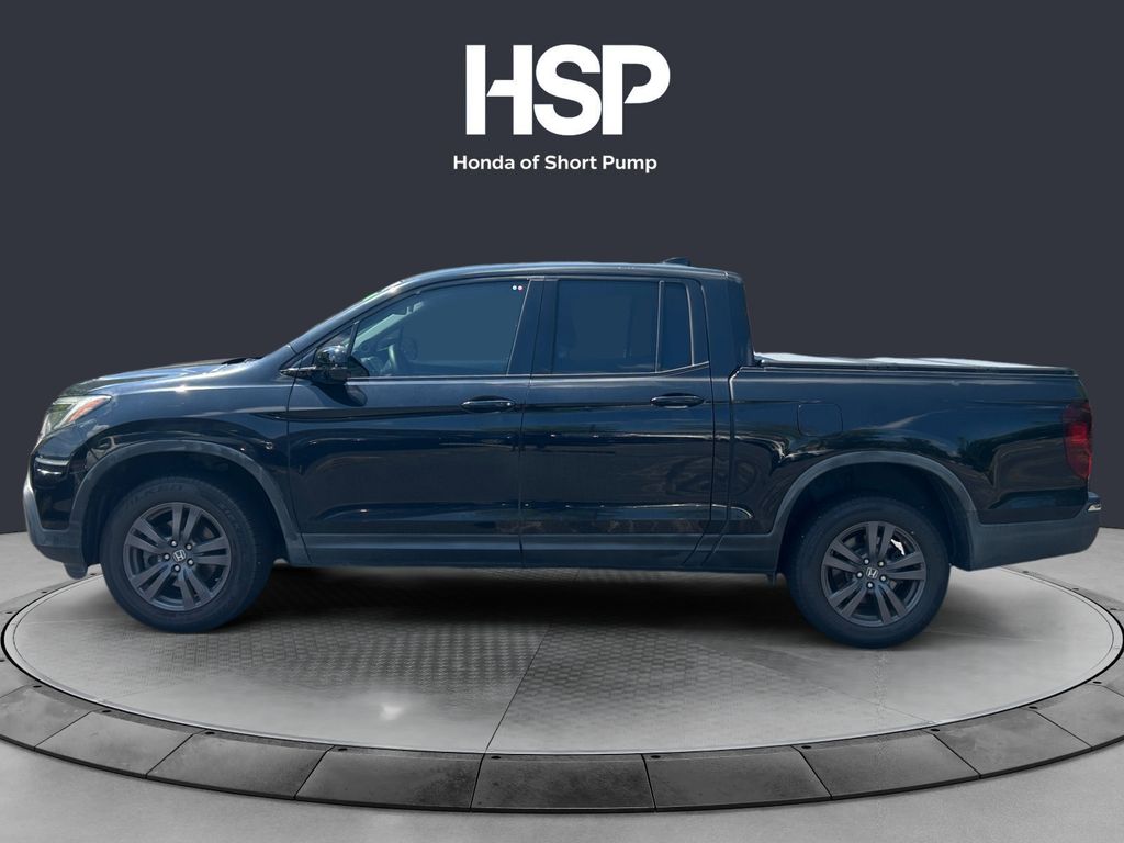Crystal Black Pearl 2017 Honda Ridgeline Pickup Truck All-Wheel Drive 6-Speed Automatic