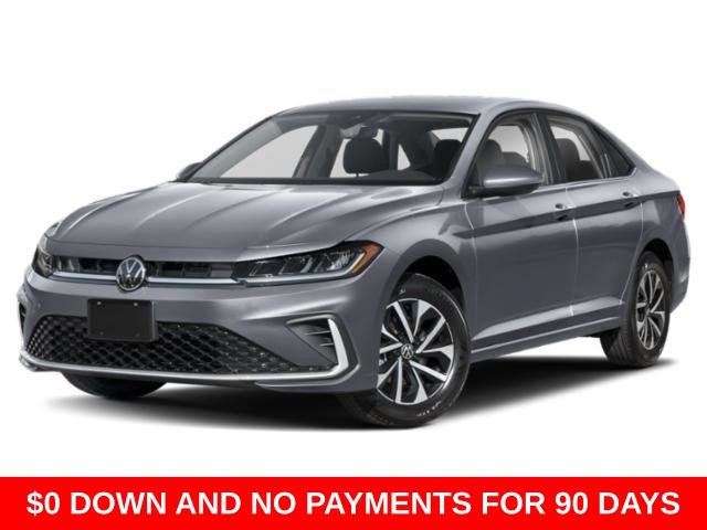 Gray 2025 Volkswagen Jetta Sedan Front-Wheel Drive 8-Speed Automatic