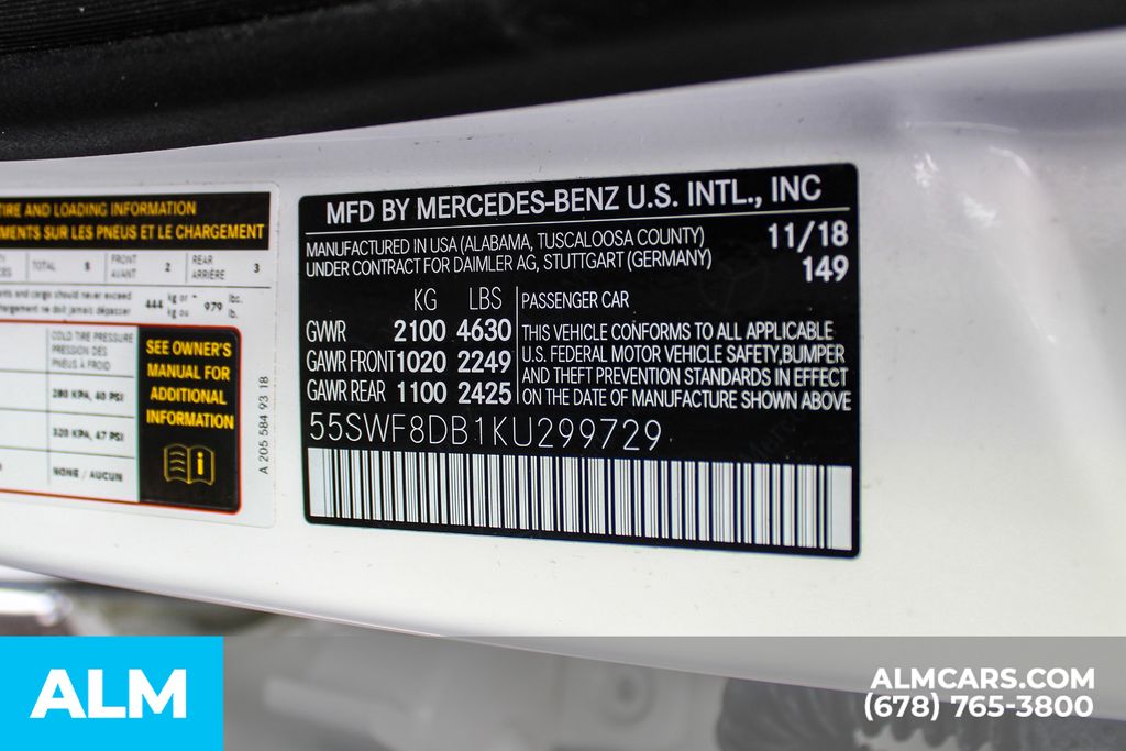 Used 2019 White Mercedes-Benz C 300 image 39