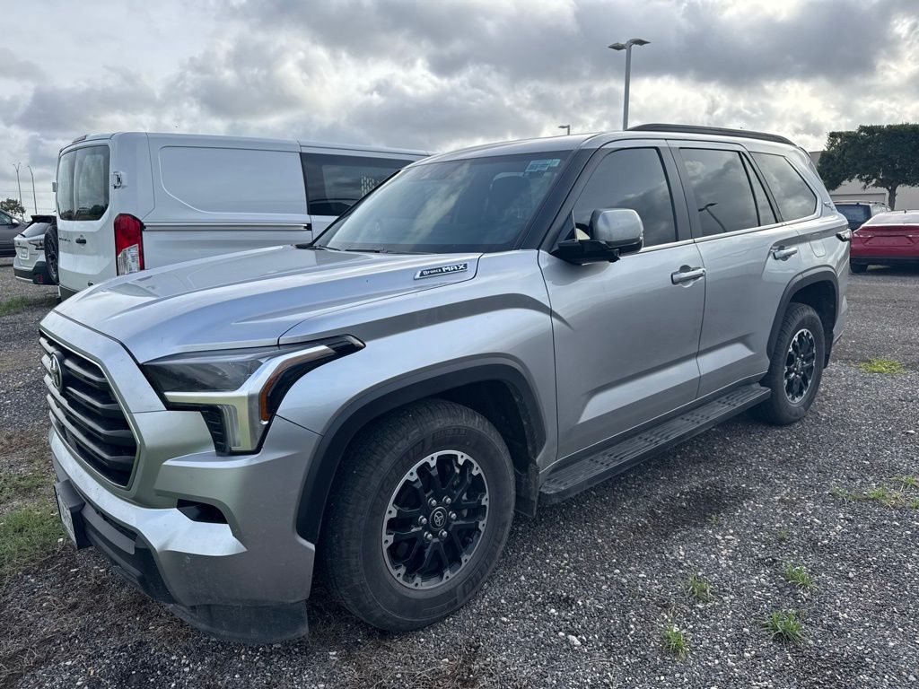 Celestial Silver Metallic 2025 Toyota Sequoia SUV / Crossover Four-Wheel Drive Automatic