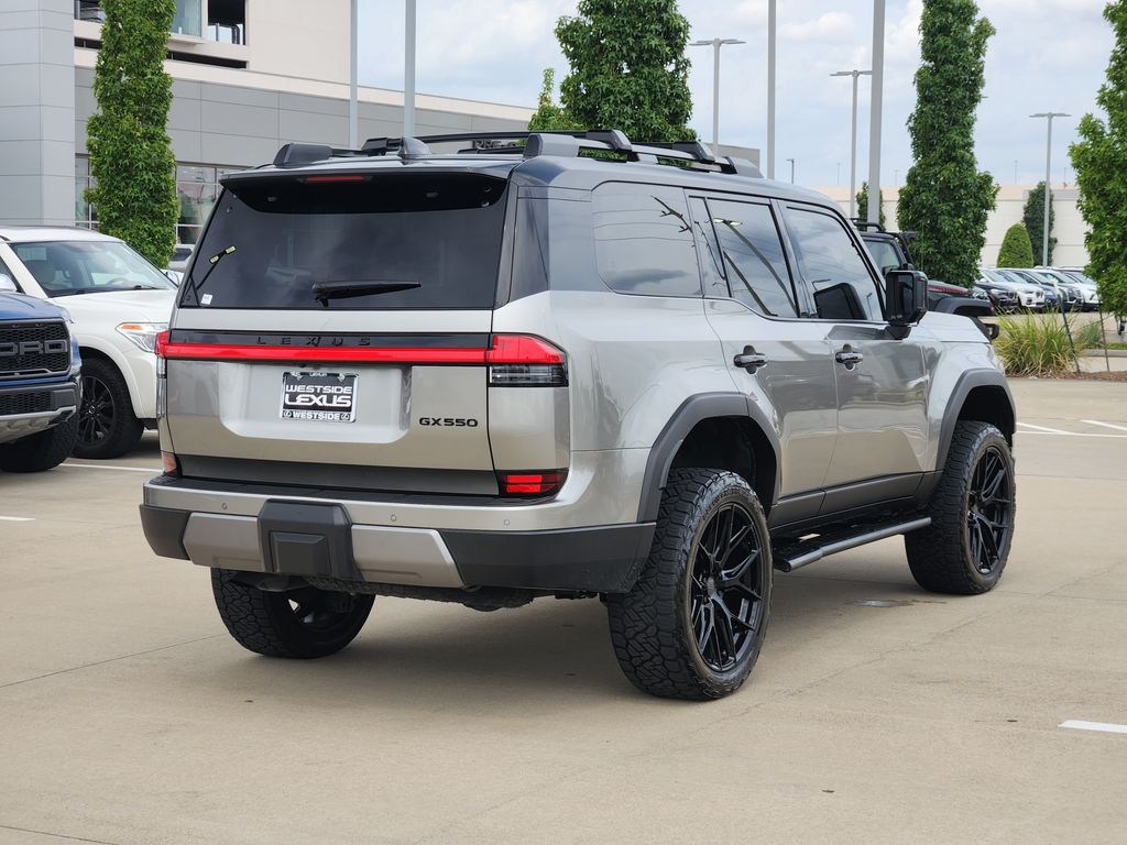 2025 Lexus GX 550 Overtrail+ Silver at Westside Lexus