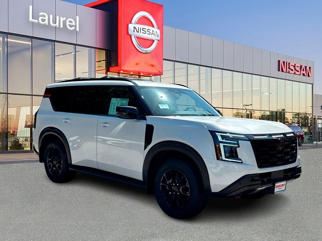 Aspen White 2026 Nissan Armada SUV / Crossover Four-Wheel Drive 9-Speed Automatic