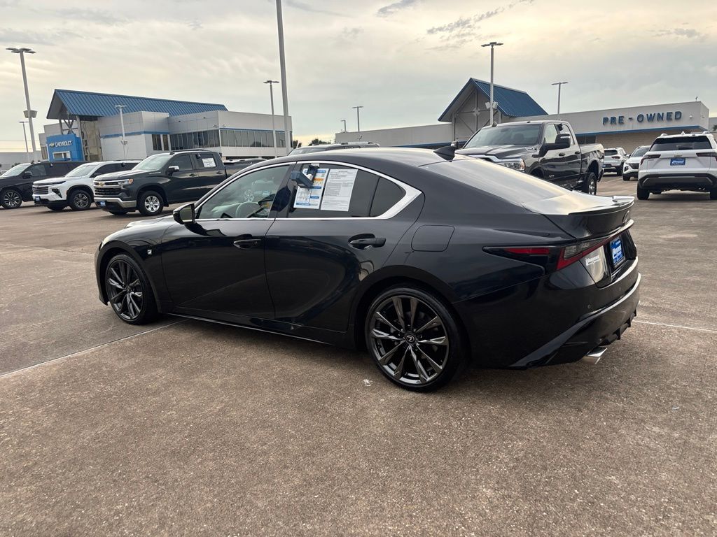 2024 Lexus IS 350 F SPORT Black at Westside Lexus