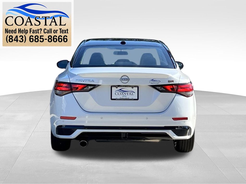 2025 Nissan Sentra SR White at Lugoff Nissan