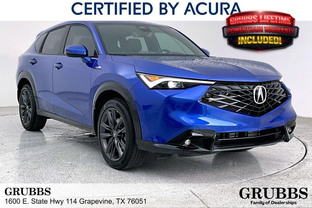 Adriatic Blue Sea Metallic 2025 Acura ADX SH-AWD with A-SPEC Package SUV / Crossover All-Wheel Drive Continuously Variable Transmission