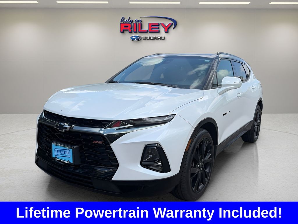 White (Iridescent Pearl Tricoat) 2022 Chevrolet Blazer SUV / Crossover All-Wheel Drive 9-Speed Automatic Overdrive