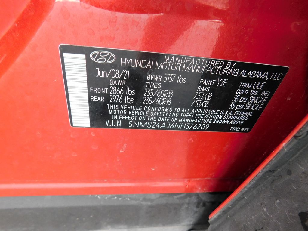 2022 Hyundai Santa Fe SEL 8