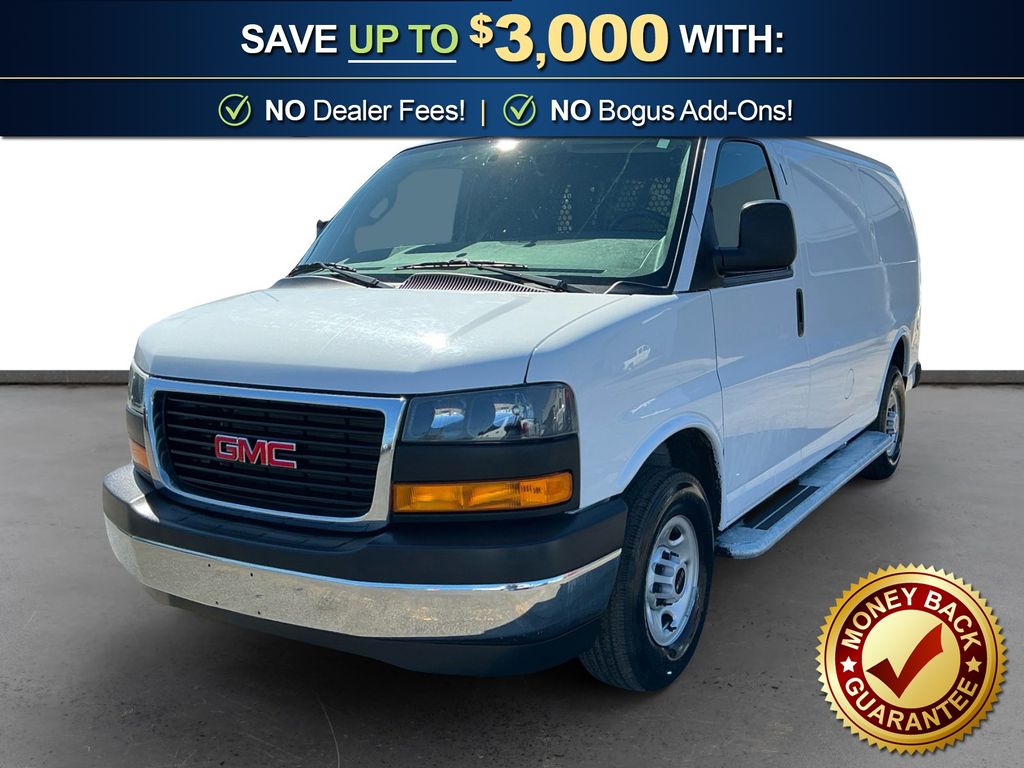 Summit White 2024 GMC Savana Cargo 2500 RWD Van Rear-Wheel Drive 8-Speed Automatic Overdrive