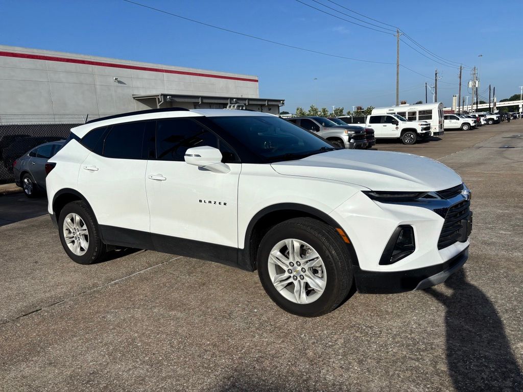 2022 Chevrolet Blazer LT White at DeMontrond Auto Country