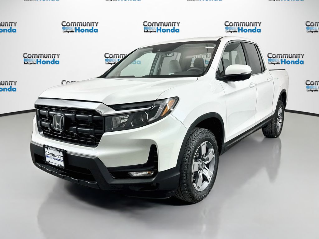 Platinum White Pearl 2026 Honda Ridgeline Pickup Truck All-Wheel Drive 9-Speed Automatic