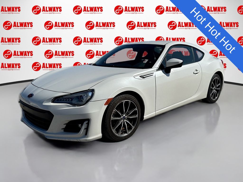 Crystal White Pearl 2017 Subaru BRZ Limited RWD Coupe Rear-Wheel Drive 6-Speed Automatic