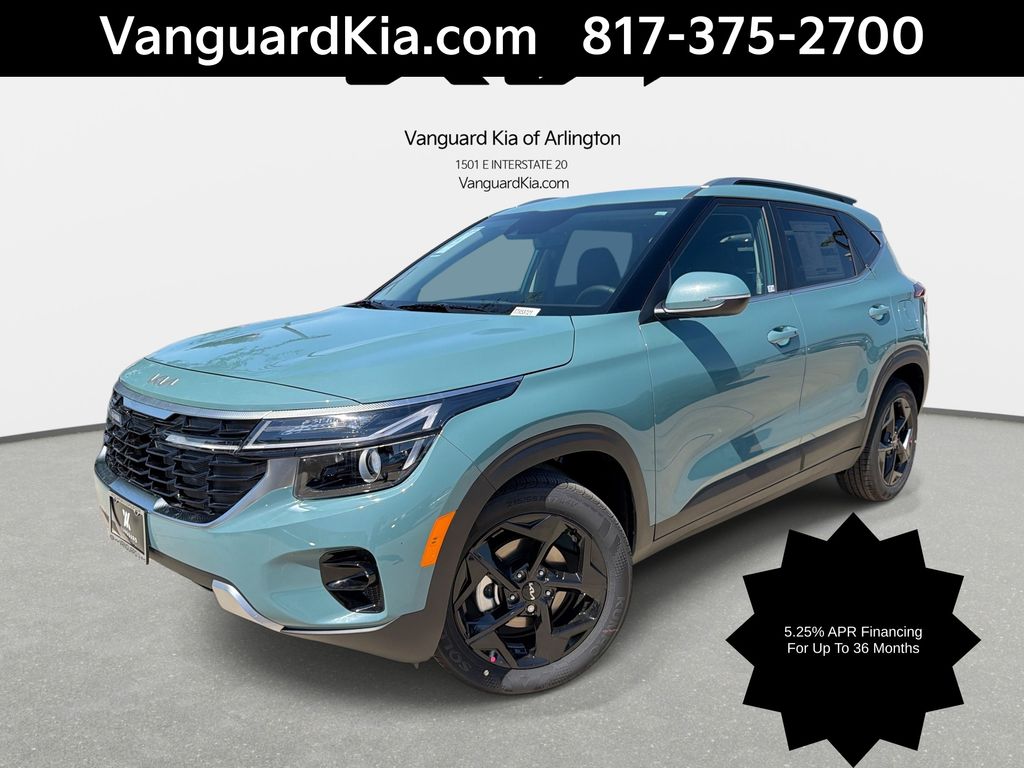 Pluton Blue 2026 Kia Seltos EX FWD SUV / Crossover Front-Wheel Drive Continuously Variable Transmission