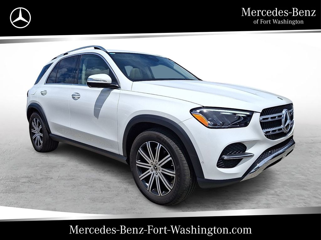 Polar White 2025 Mercedes-Benz GLE SUV / Crossover All-Wheel Drive 9-Speed Automatic