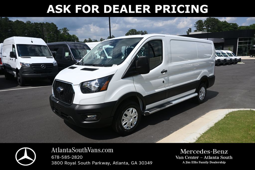 Oxford White 2025 Ford Transit Cargo 250 Low Roof RWD Van Rear-Wheel Drive