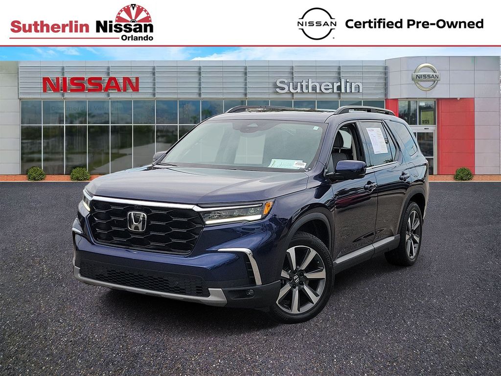 Blue 2025 Honda Pilot SUV / Crossover All-Wheel Drive Automatic