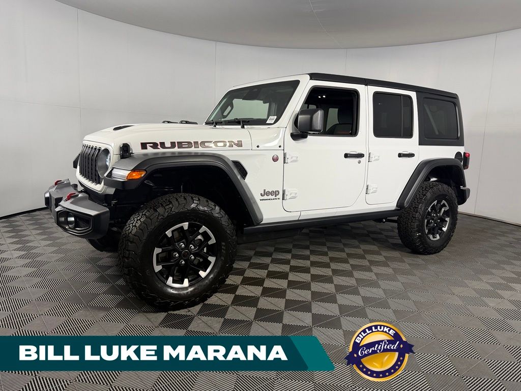 Bright White Clearcoat 2026 Jeep Wrangler SUV / Crossover Four-Wheel Drive 8-Speed Automatic