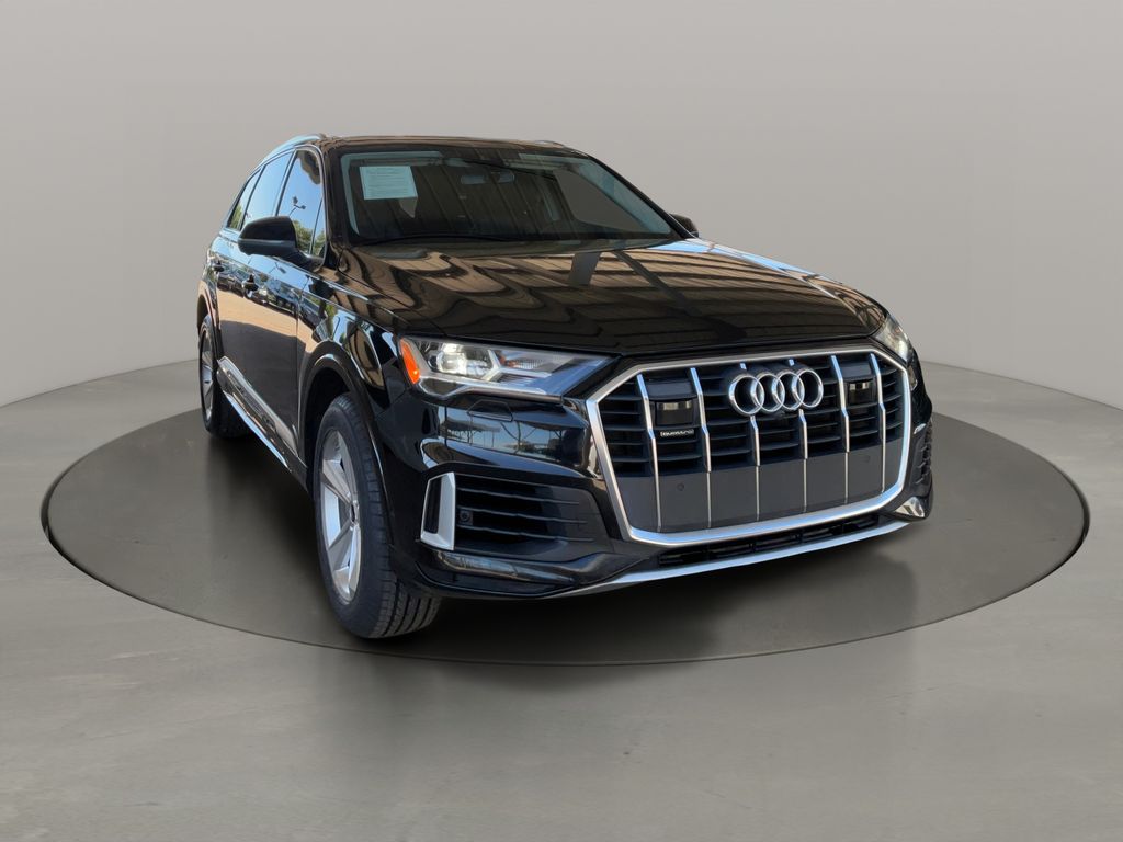 Mythos Black Metallic 2023 Audi Q7 SUV / Crossover All-Wheel Drive 8-Speed Automatic