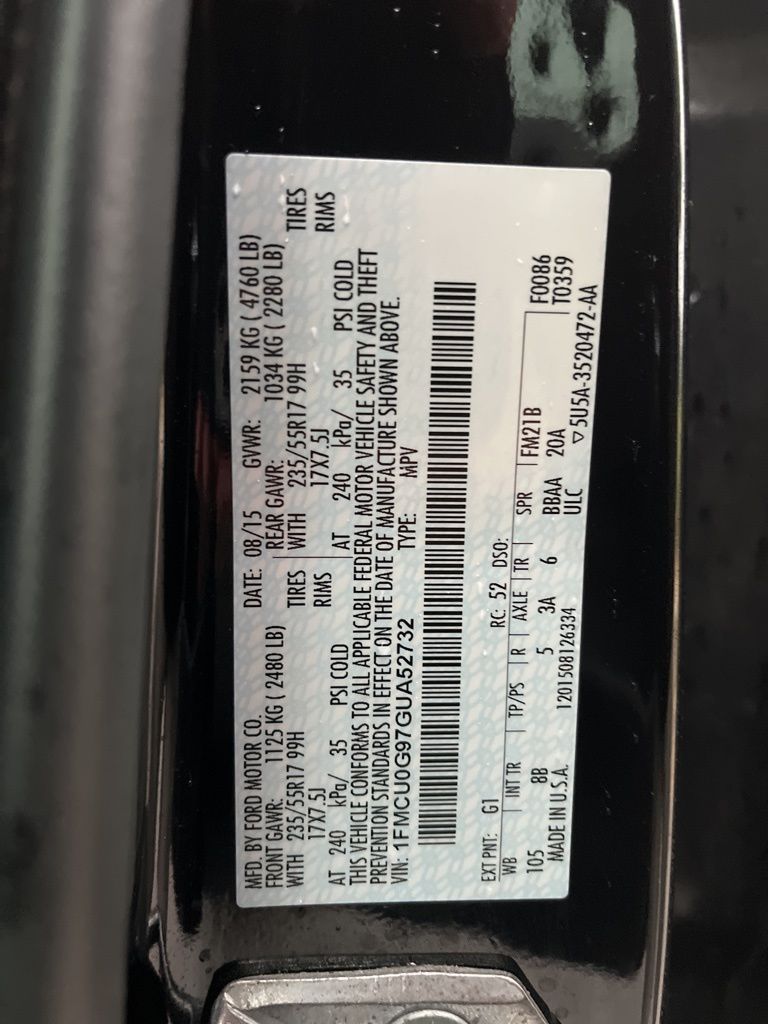 2016 Ford Escape SE 11