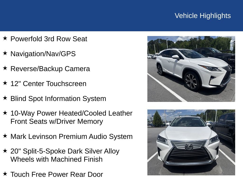 2019 Lexus RX 350L Premium