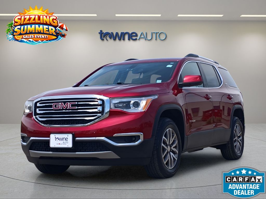 Red Quartz Tintcoat 2019 GMC Acadia SLE-2 AWD SUV / Crossover Four-Wheel Drive 6-Speed Automatic