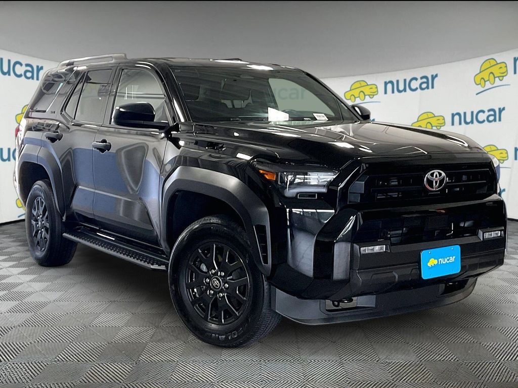 Black 2025 Toyota 4Runner SUV / Crossover Four-Wheel Drive 8-Speed Automatic