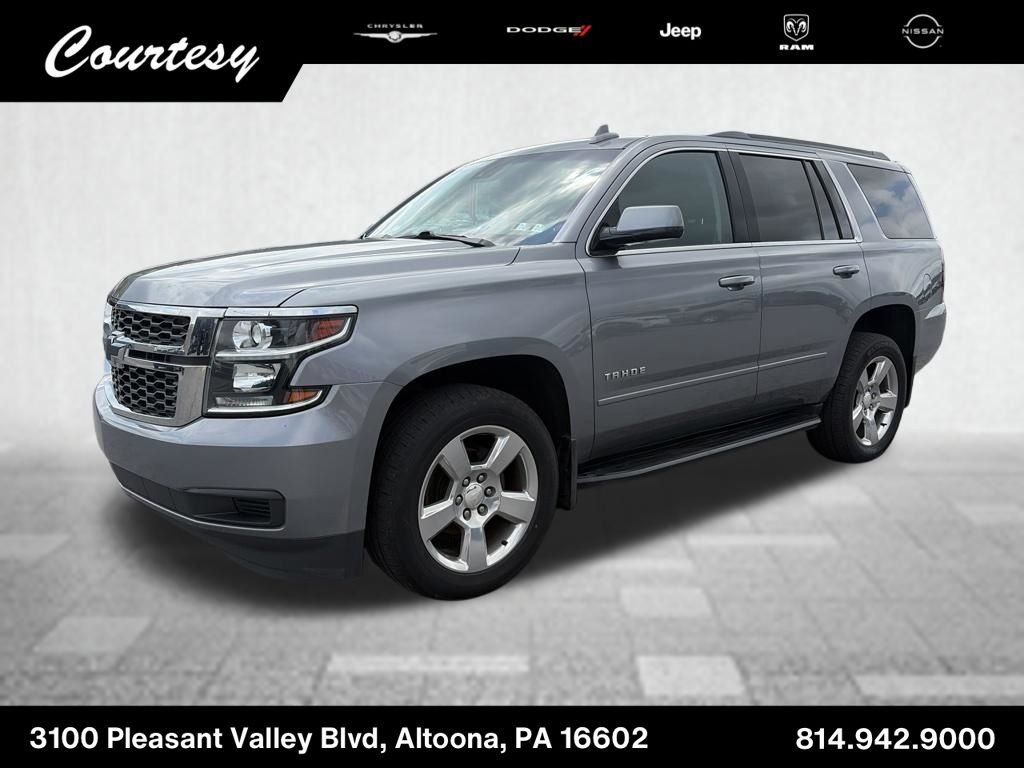 Gray (Satin Steel Metallic) 2020 Chevrolet Tahoe SUV / Crossover Four-Wheel Drive 6-Speed Automatic Overdrive