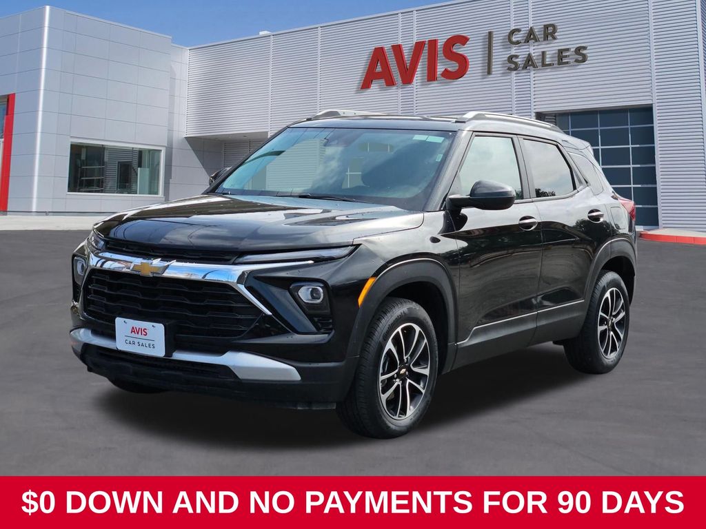 Mosaic Black Metallic 2025 Chevrolet Trailblazer SUV / Crossover Four-Wheel Drive 9-Speed Automatic