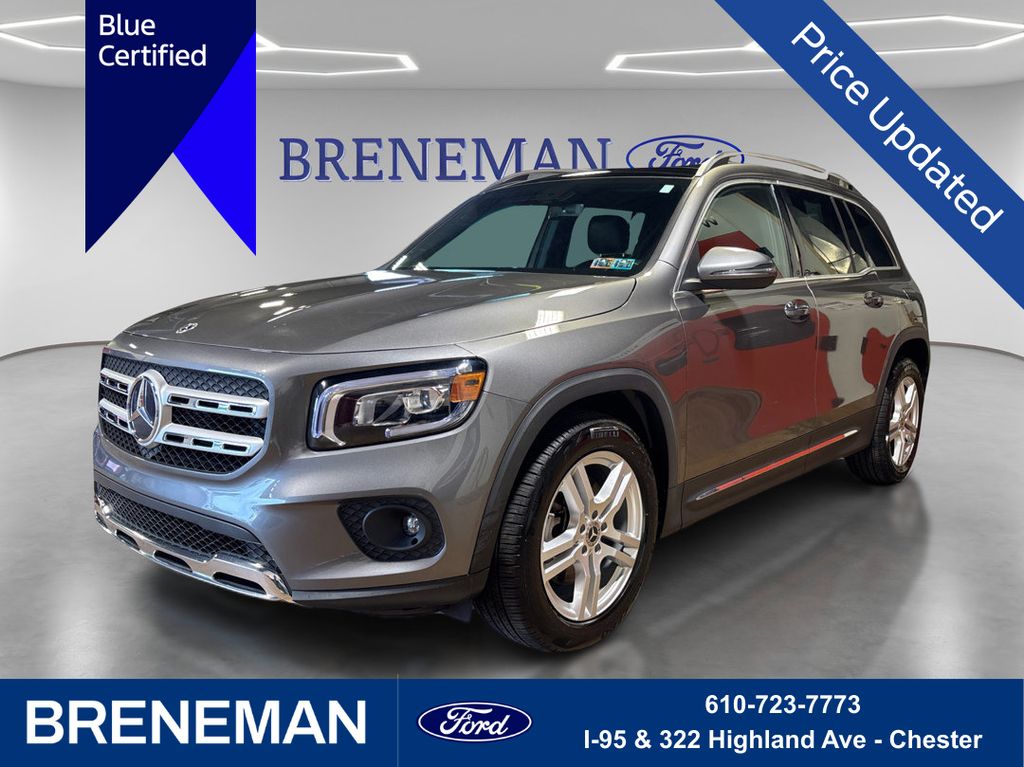 Gray 2021 Mercedes-Benz GLB SUV / Crossover All-Wheel Drive 8-Speed Automatic